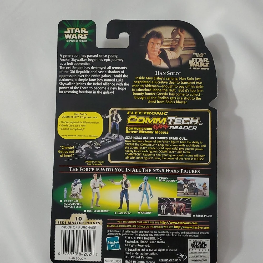 NWT Comm Tech Reader Han Solo - Picture 2 of 2